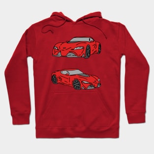 duo super car Hoodie